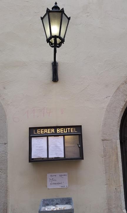 Leerer Beutel